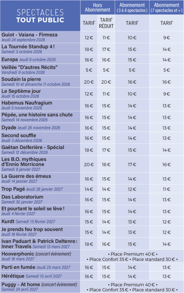 tarif